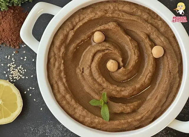 Hummus dolce al cacao