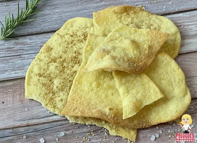 Lingue di suocera croccanti