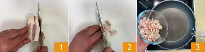 Linguine capesante e guanciale