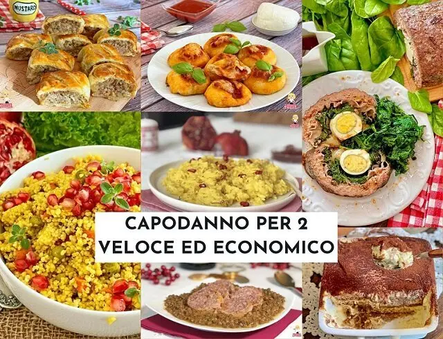 Menu capodanno per 2 veloce ed economico
