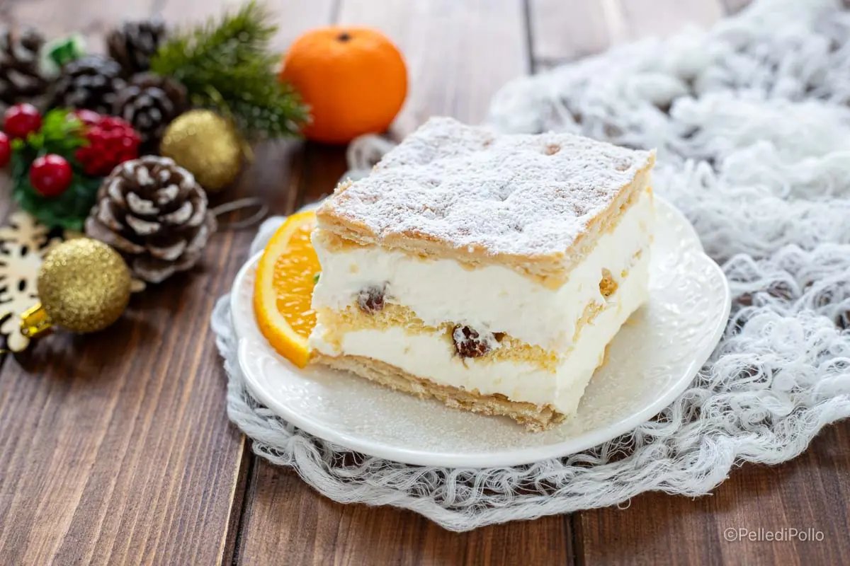 Millefoglie con panettone