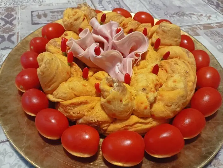 Pan focaccia all’nduja delle feste