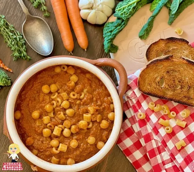 Pasta e ceci alla toscana