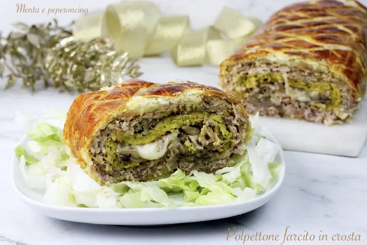 Polpettone farcito in crosta