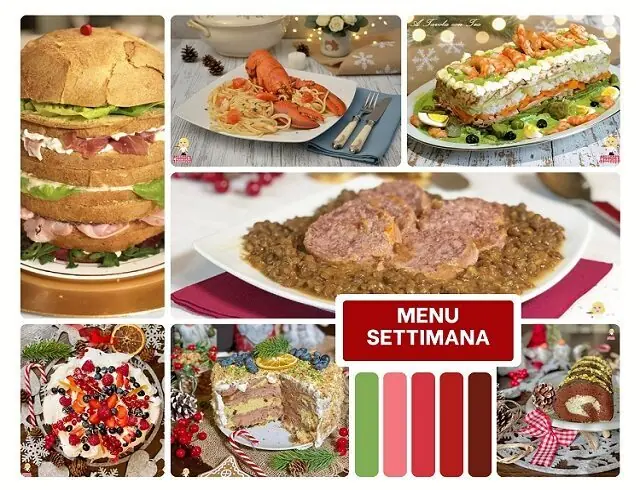 Ricette menu settimana capodanno
