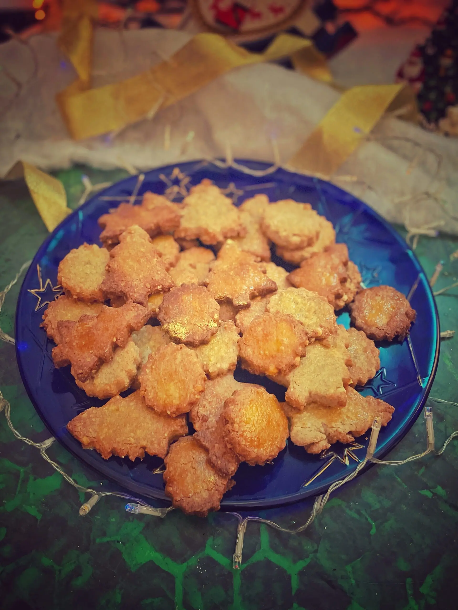 Schwowebredele, i bredele alle mandorle, low sugar e senza glutine