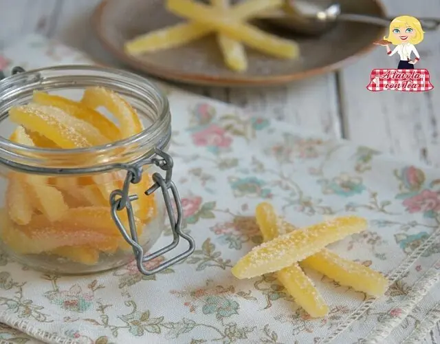 Scorze limone candite