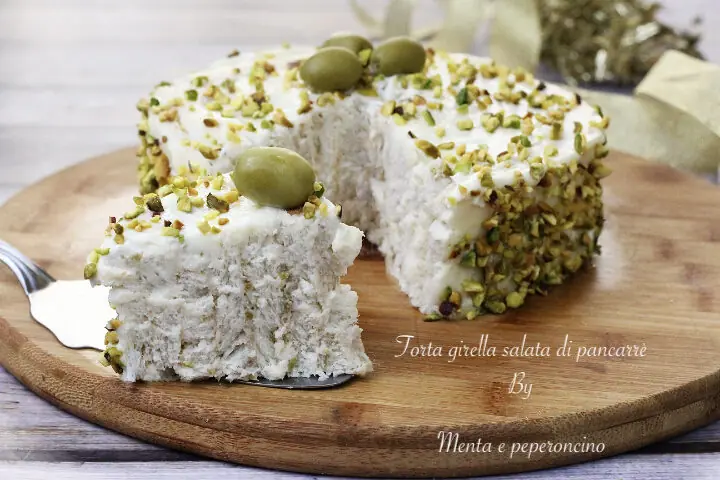 Torta girella salata di pancarrè