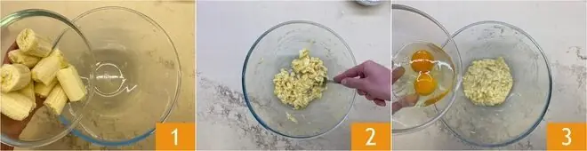 Banana bread baked oats con nutella®