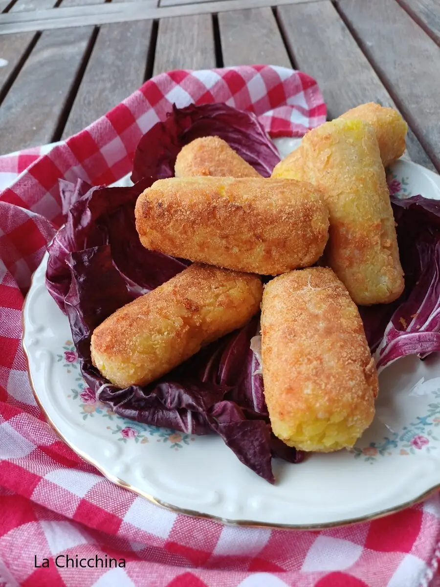 Crocchette di risotto con taleggio