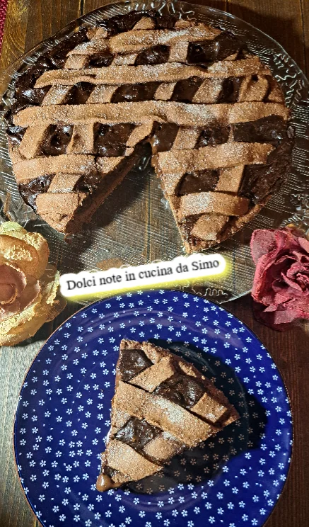 Crostata al cioccolato e amarene