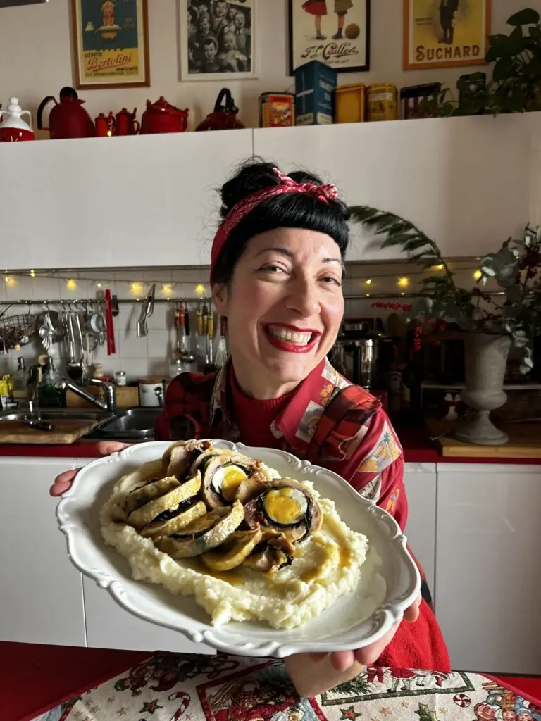 Involtini di sovracosce ripieni