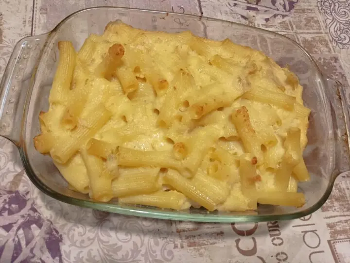 Maccheroni al forno con finocchi
