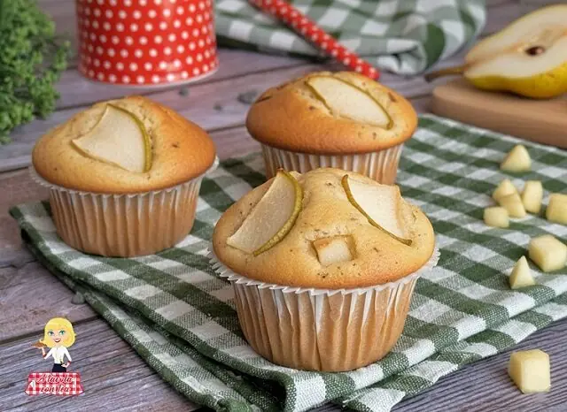 Muffin alla pera