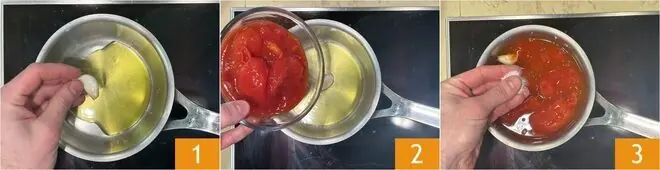 Pasta pomodoro e mozzarella