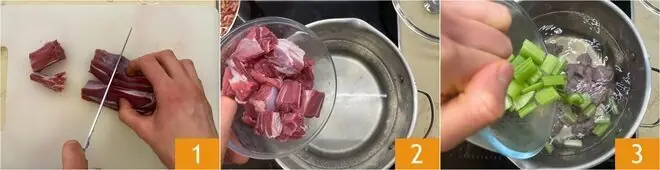 Pastina in brodo di carne