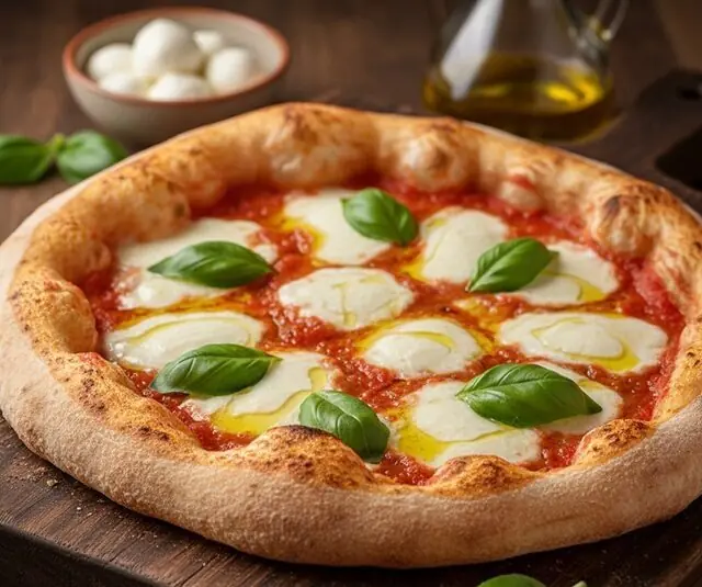 Pizza in teglia alta e soffice