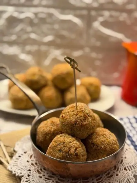 Polpette di verdure al forno