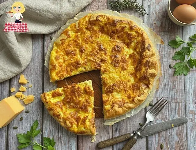 Quiche ai 4 formaggi