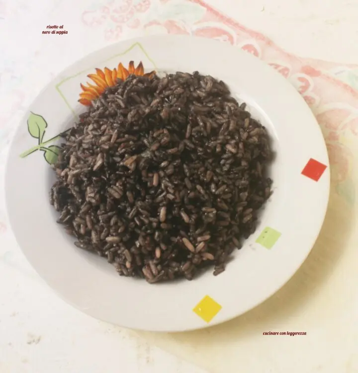 Risotto al nero di seppia