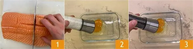 Salmone in crosta di pistacchi