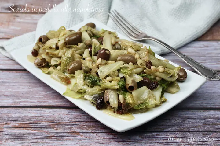 Scarola in padella alla napoletana