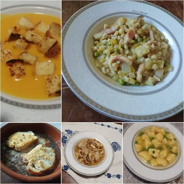 Minestre, zuppe, vellutate