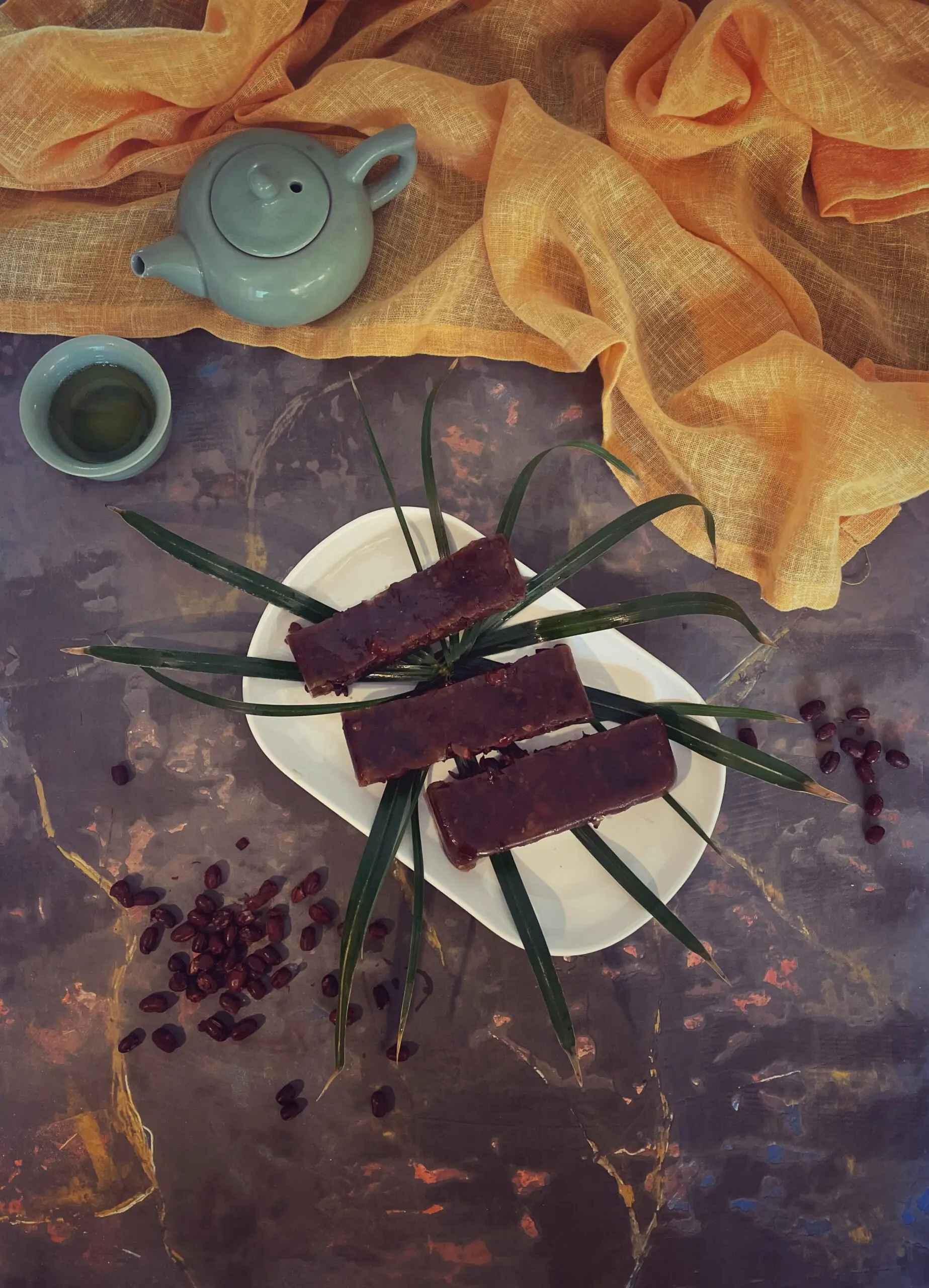 Mizu yokan: il dolce vegano giapponese con azuki e agar agar