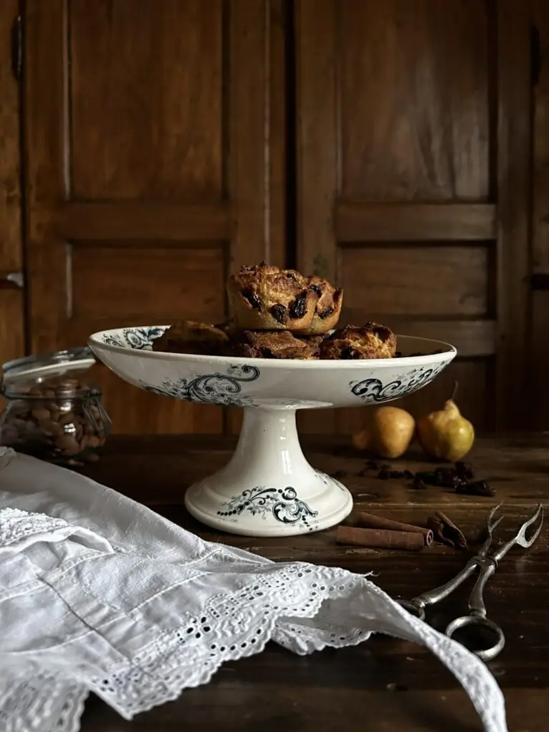 Muffins di pere senza zucchero, senza lattosio, senza burro, senza glutine:friggitrice ad aria