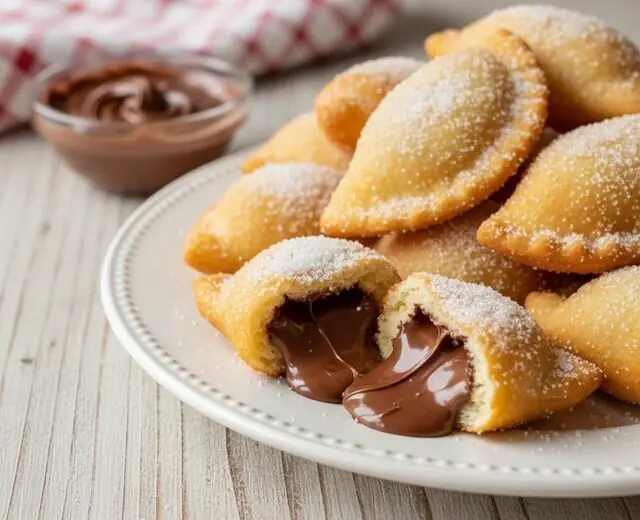 Panzerotti alla nutella