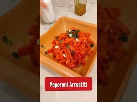 Peperoni arrostiti- buono facile veloce