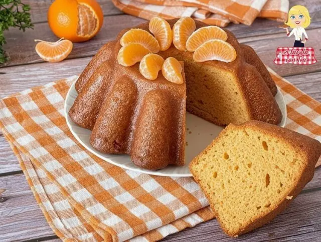 Torta soffice al mandarino